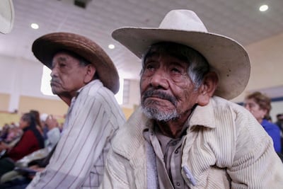 Acudió con el anhelo de pedir una andadera