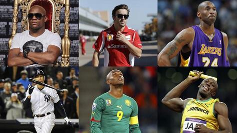 Los mejor pagados en cada deporte