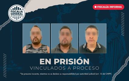 Mandan a prisión a tres sujetos por privar de la libertad a un hombre en Querétaro