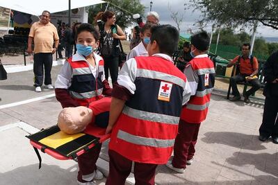 Inauguran 3a. fase de parque con temática de seguridad