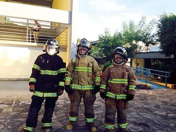 Practican para atender contingencias en Jalpan