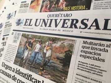 EL UNIVERSAL Querétaro cumple sus primeros ochos años