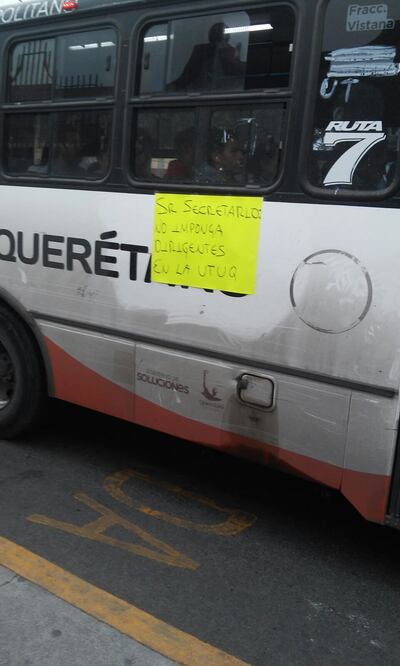 Descarta IQT paro de labores en transporte público