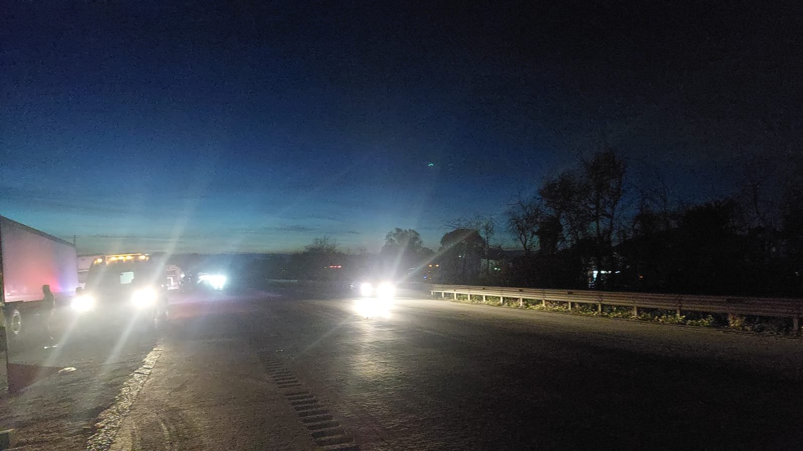 Accidente ocasiona cierre parcial en la autopista México-Querétaro