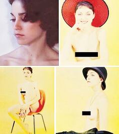 Más imágenes de Madonna al desnudo