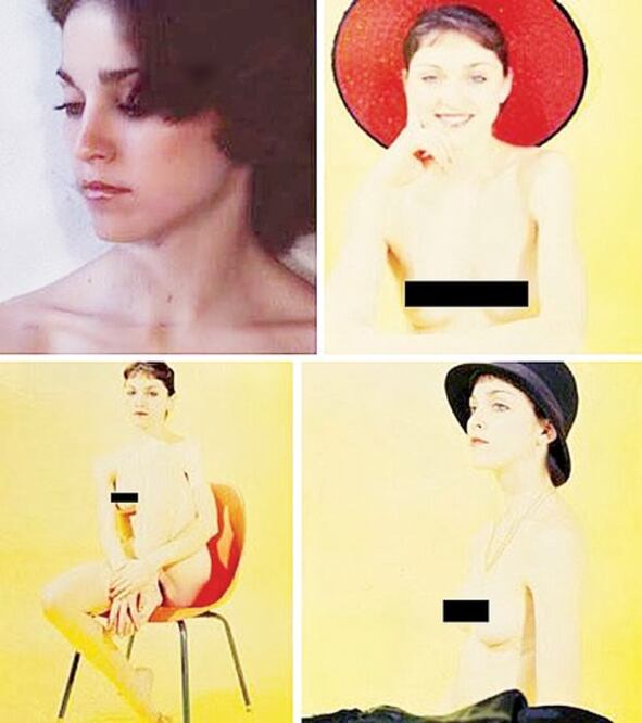 Más imágenes de Madonna al desnudo