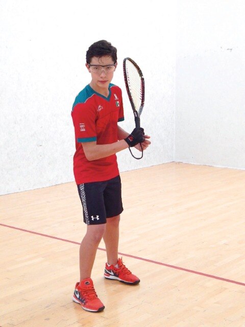 Santi García clasifica al Mundial de Racquetbol