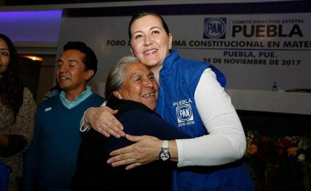 Martha Érika Alonso, esposa del ex gobernador de Puebla, Rafael Moreno Valle. Foto: Archivo