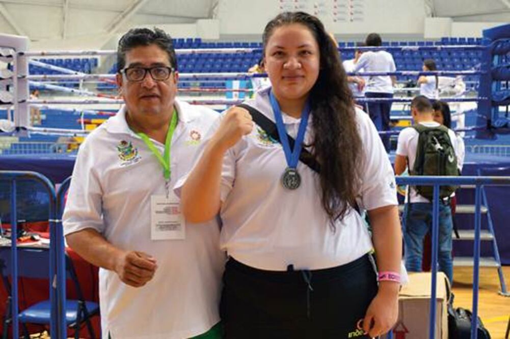 López, subcampeona del Nacional de Boxeo