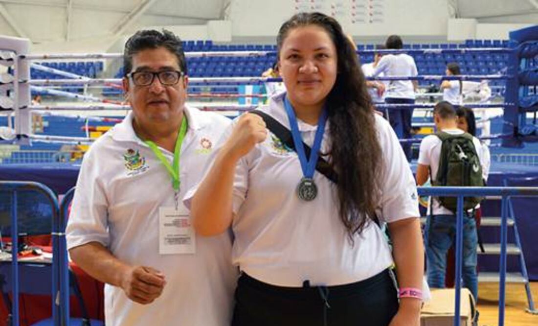 López, subcampeona del Nacional de Boxeo