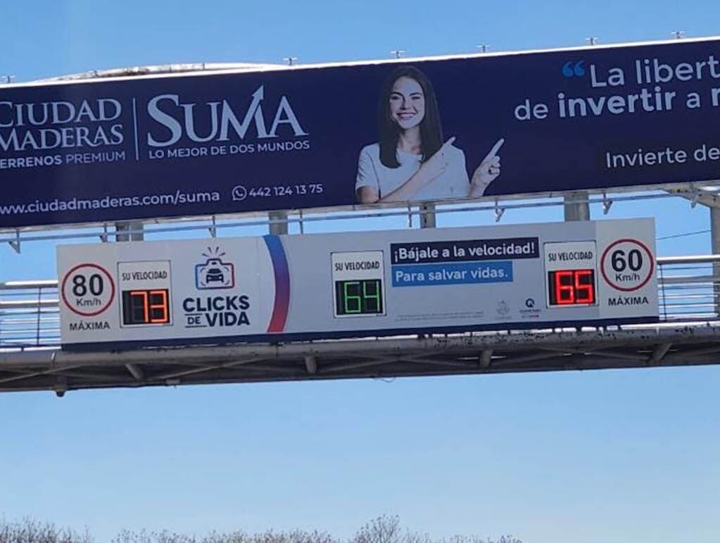 Con fotomultas, 99% de autos ya respetan límites de velocidad en Querétaro
