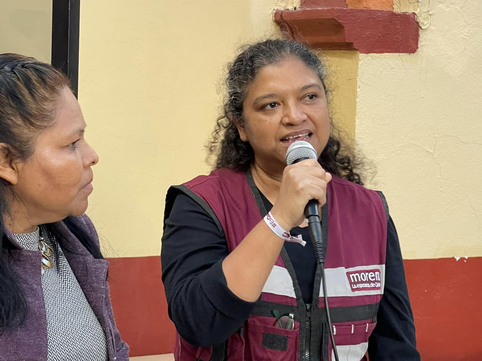 Rufina Benítez, dirigente de Morena Querétaro, va por una "pluri"