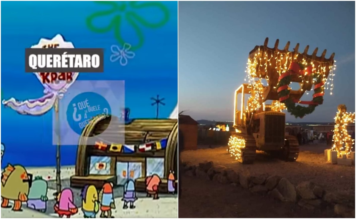 ¿Desilusión? Parque navideño en Querétaro desata lluvia de memes