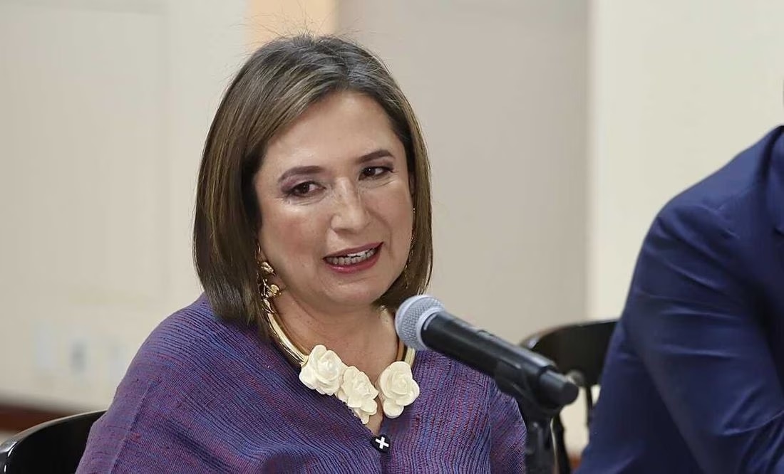 La senadora presentó el informe para obtener el título de ingeniería en la UNAM. Foto: Berenice Fregoso / EL UNIVERSAL