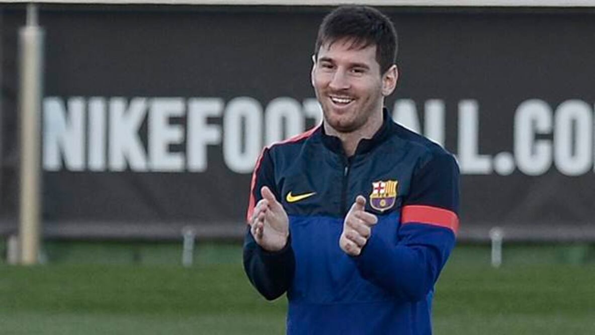 Guardan a Messi para Champions