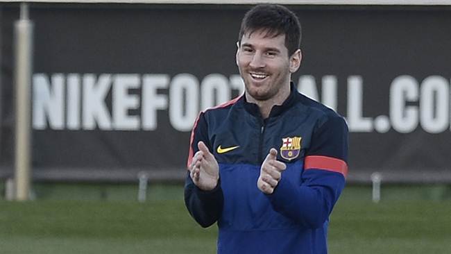 Guardan a Messi para Champions