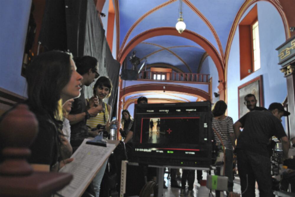 Preparan alumnos de SJR muestra de cine