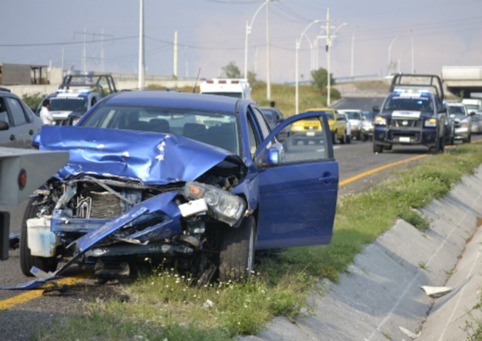 Choque en Libramiento Sur-Poniente