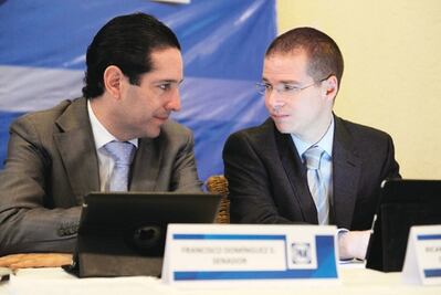 Crisis en senado enfrenta a panistas