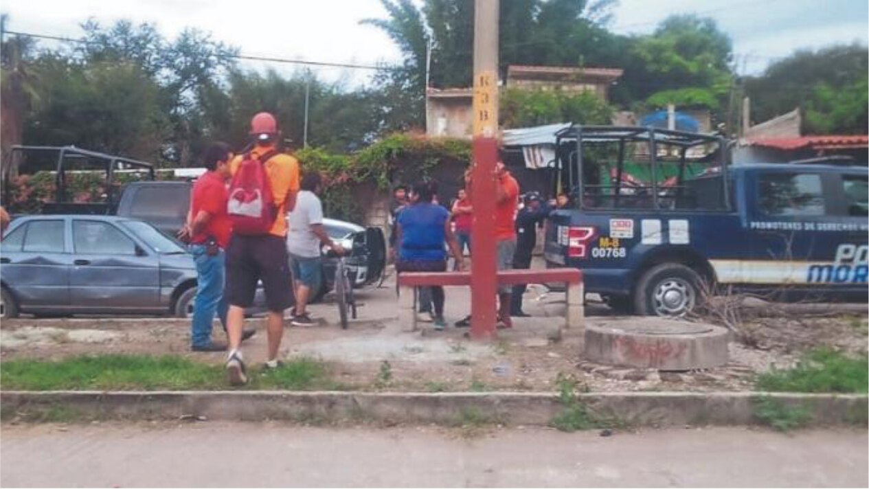 Violador es sorprendido cuando atacaba a niña de 10 años en Morelos, terminó con golpiza