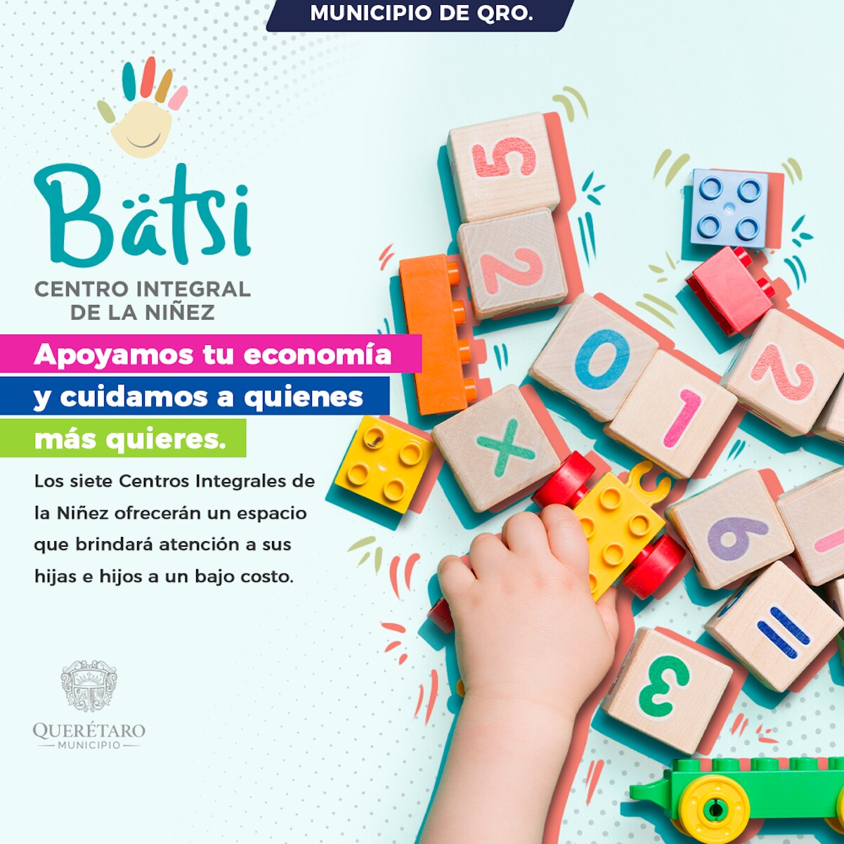 Anuncian Bätsi, la nueva guardería vespertina del municipio de Querétaro