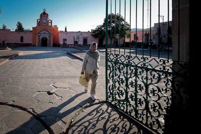 La SDUOP renueva zona centro de Huimilpan