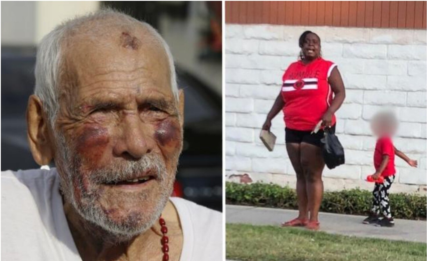 Acusan de intento de homicidio a mujer que golpeó a mexicano de 91 años en EU