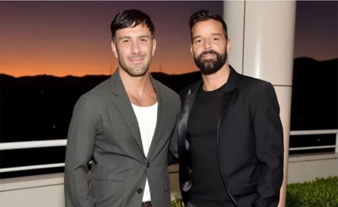 Ricky Martin y Jwan Yosef. Foto: Instagram