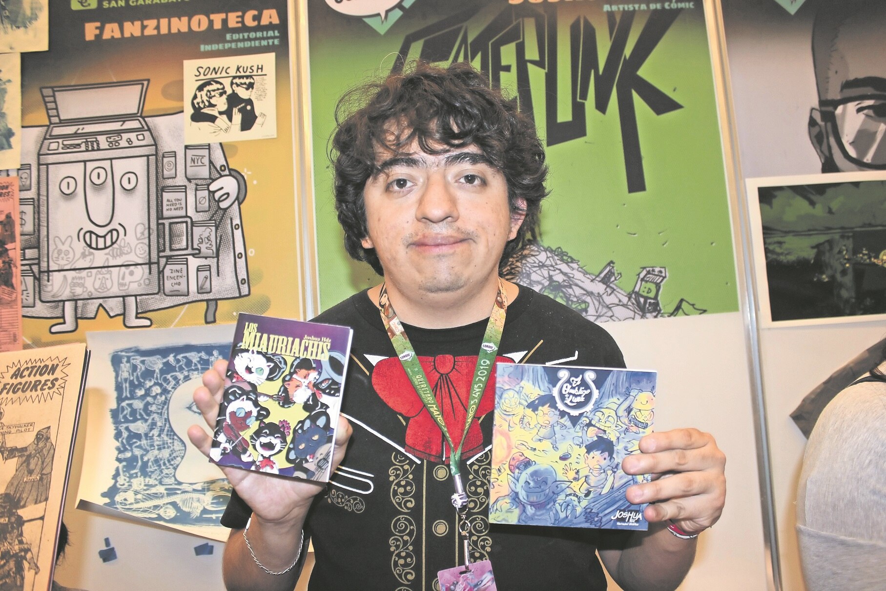 Joshua Hdz acerca a los niños al cómic