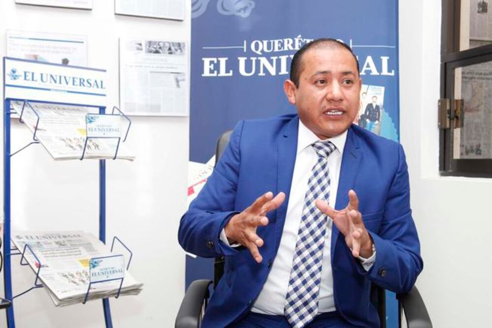 Alejandro Ochoa Valencia, presidente municipal de Colón (Foto: Guillermo González)