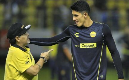 Dorados toma ventaja ante Atlético de San Luis; expulsan a Maradona