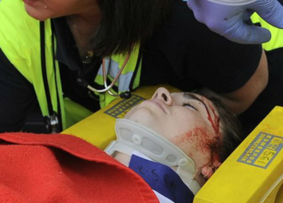 Una mujer fue corneada en San Fermín