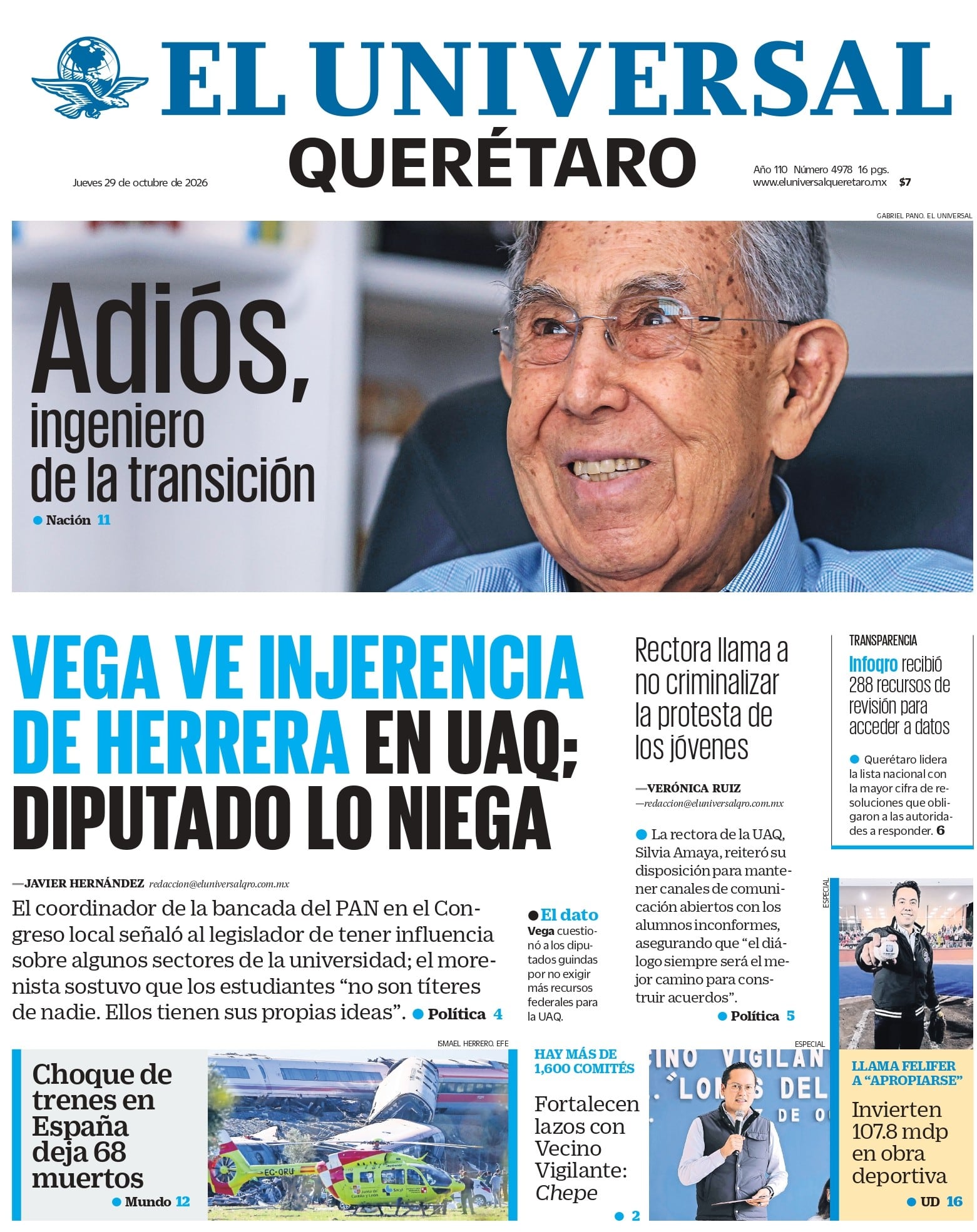 Foto. El Universal Querétaro
