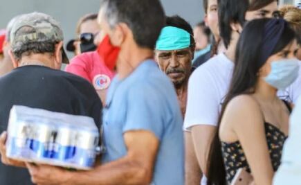 Rompen el confinamiento y salen a comprar cerveza en Sonora