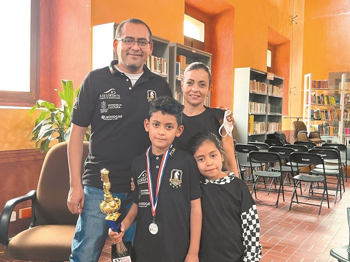 Video. Niño queretano gana subcampeonato mundial de ajedrez