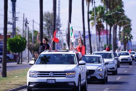 María Alemán se registró como candidata del PRI a la alcaldía de Querétaro