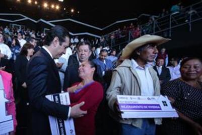 Invertirá gobierno 430 mdp en 9 mil acciones de vivienda