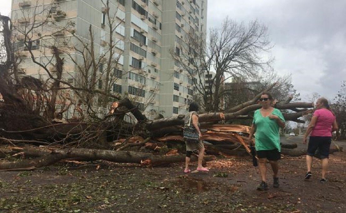 "María" llega a Dominicana tras azotar P. Rico; van 18 muertos en el Caribe
