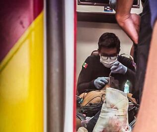 Hombre es atropellado por el tren en Querétaro; el estado de salud es grave