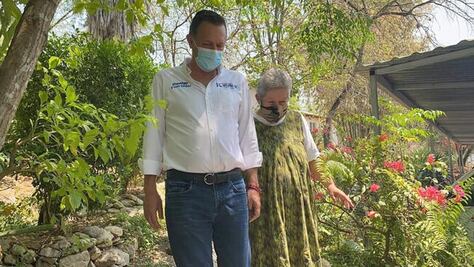 Ante Paty Ruiz Corzo, Mauricio Kuri promete proteger la Sierra Gorda