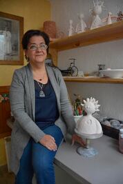 #TierraDeEmprendedores Alfarera agrega sentimientos a cada pieza