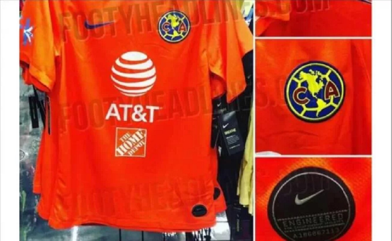 Indigna uniforme filtrado del América