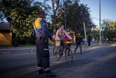 Cambian el auto por la bicicleta 