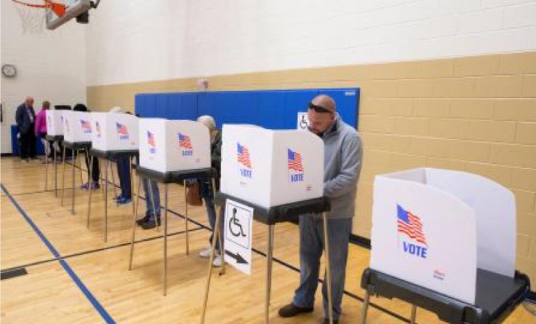 Votantes estadounidenses. Foto: EFE