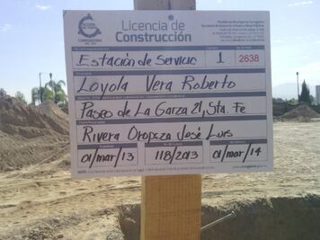 Niega propiedad de gasolinera