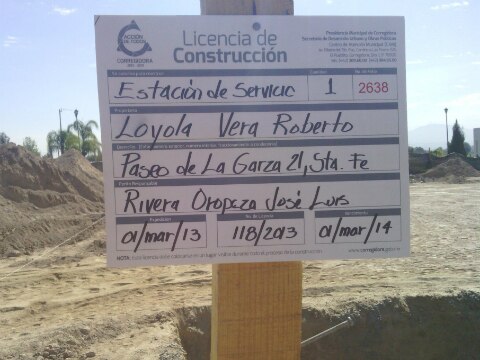 Niega propiedad de gasolinera