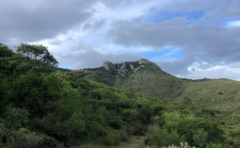 Explora el Cerro con el Rostro de Cristo en Huimilpan. Foto: Wikiloc.