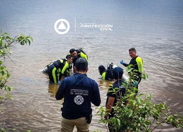 Muere joven ahogado en presa de El Batán, Amealco; su cuerpo fue localizado tras 24 horas de búsqueda