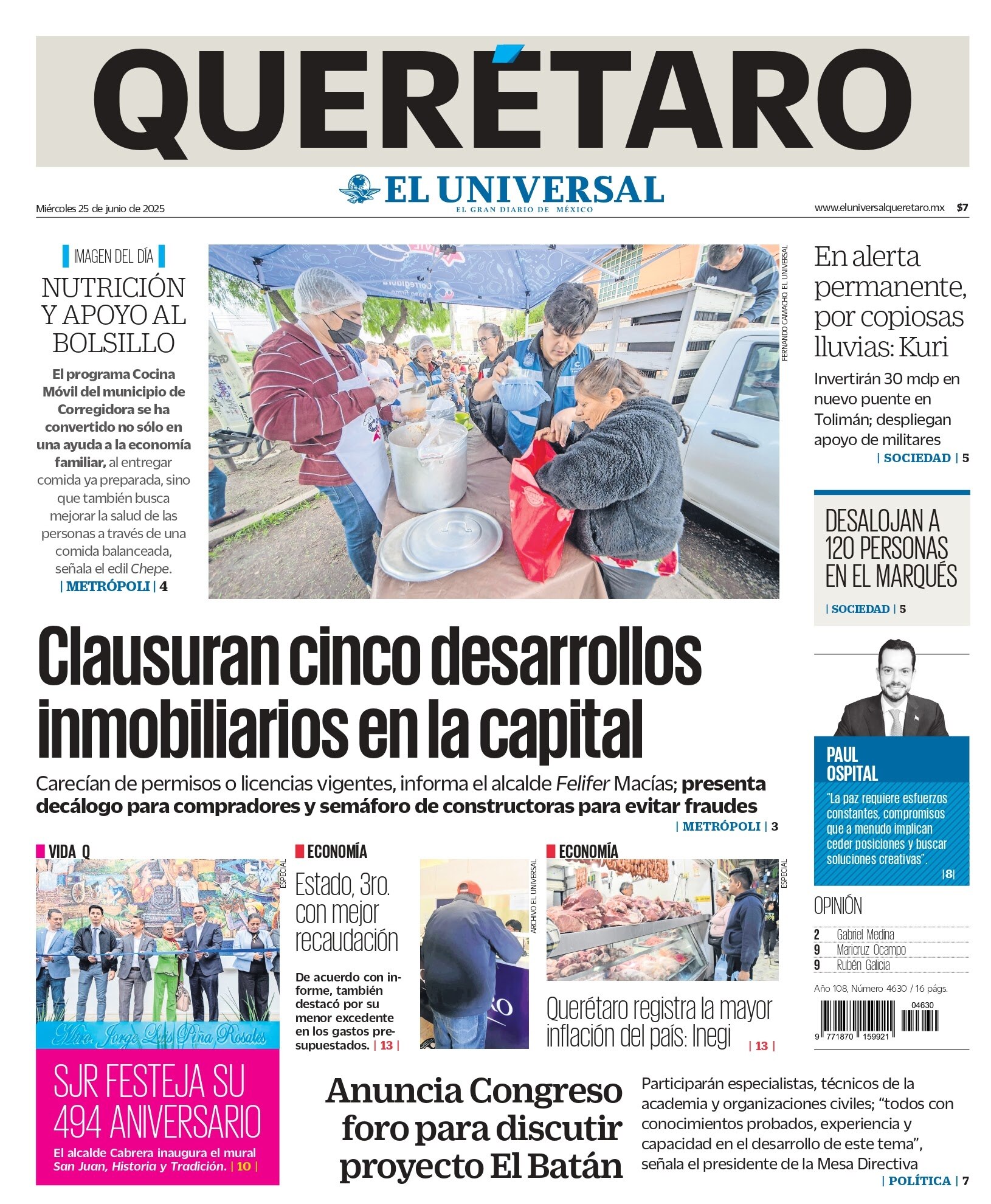 Portada 25 de junio de 2025