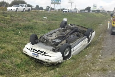 Deja 5 lesionados volcadura en Miranda